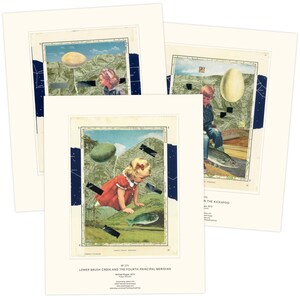 Suite of 3 prints: Driftless Dreams