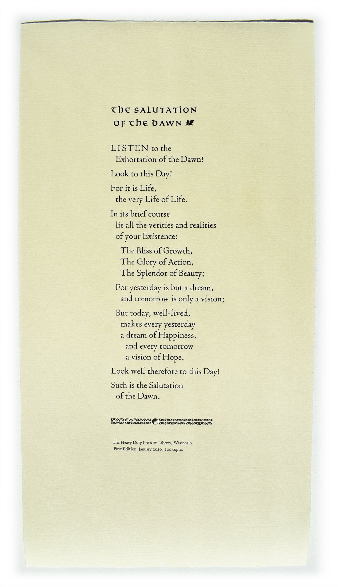 the-salutation-of-the-dawn-letterpress-print-etsy