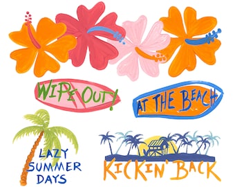 Summer Days Kickin' Back At the Beach