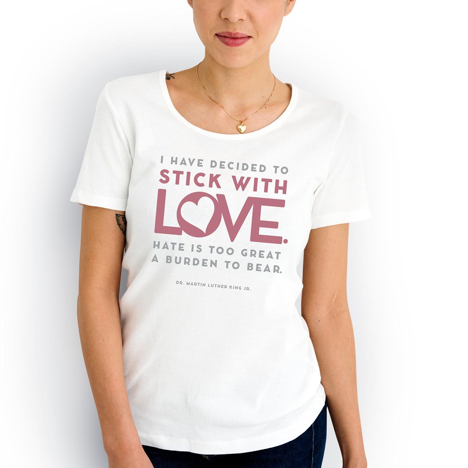 SVG Martin Luther King Jr Quote i Have Decided to Stick With Love. Hate ...