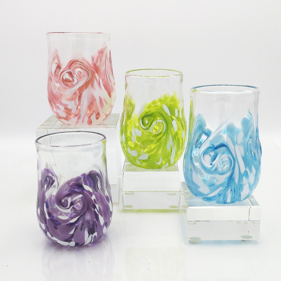 Glass Hand Blown, Wine Glass, Water Glass, New Glass, Handblown Glass