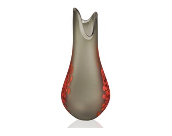 Glass Vase - "Frit Flava" Hand blown by Alexi Hunter, Handblown Glass, Flower Vase, Functional Art, Handblown Glass, Luxury Vase