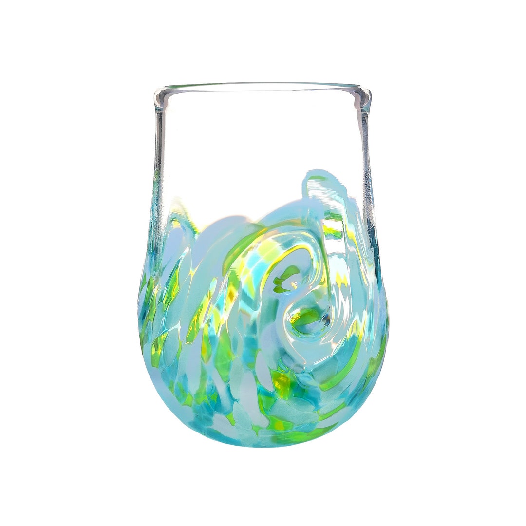Glass Hand Blown, Wine Glass, Water Glass, New Glass, Handblown Glass