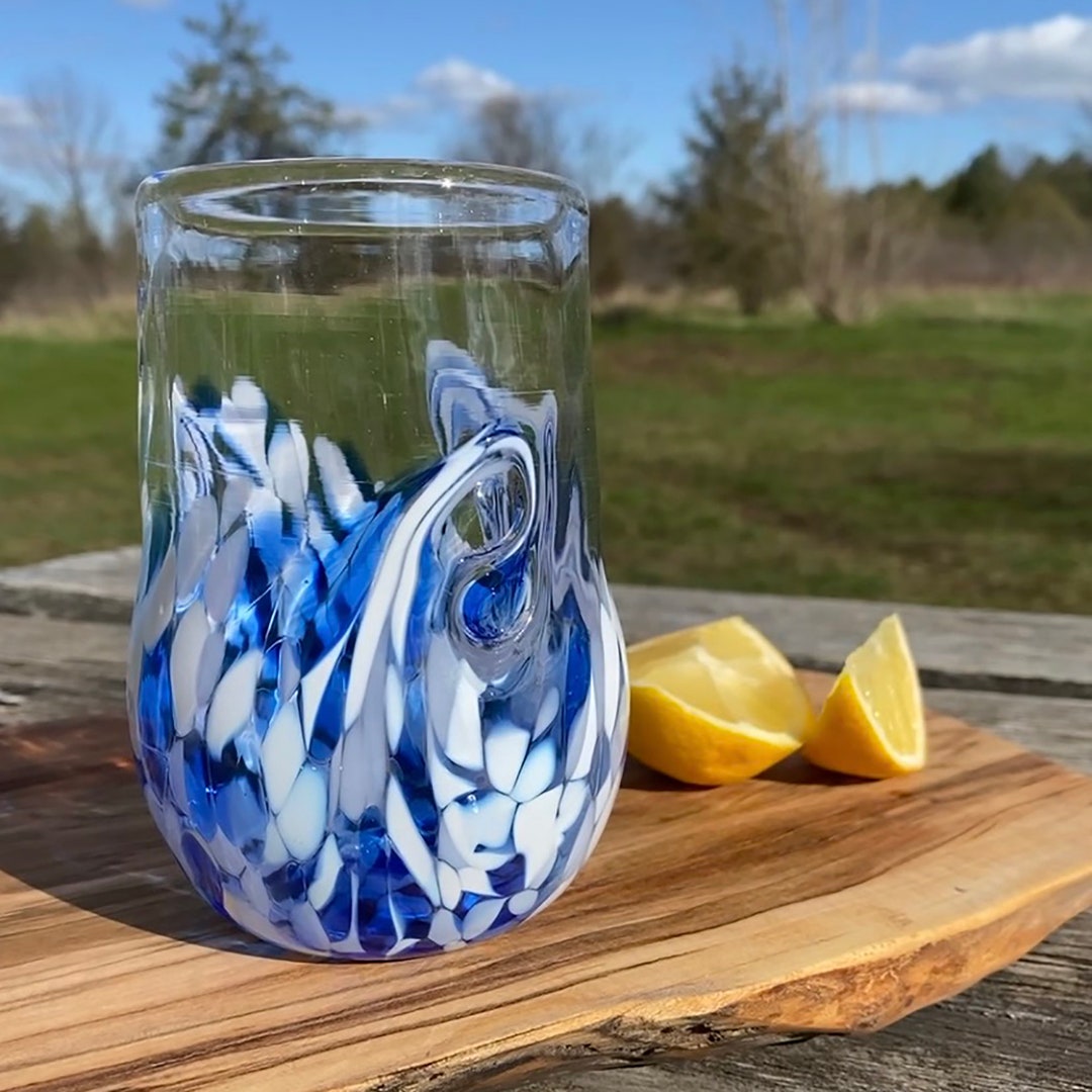 Glass Hand Blown, Wine Glass, Water Glass, New Glass, Handblown Glass