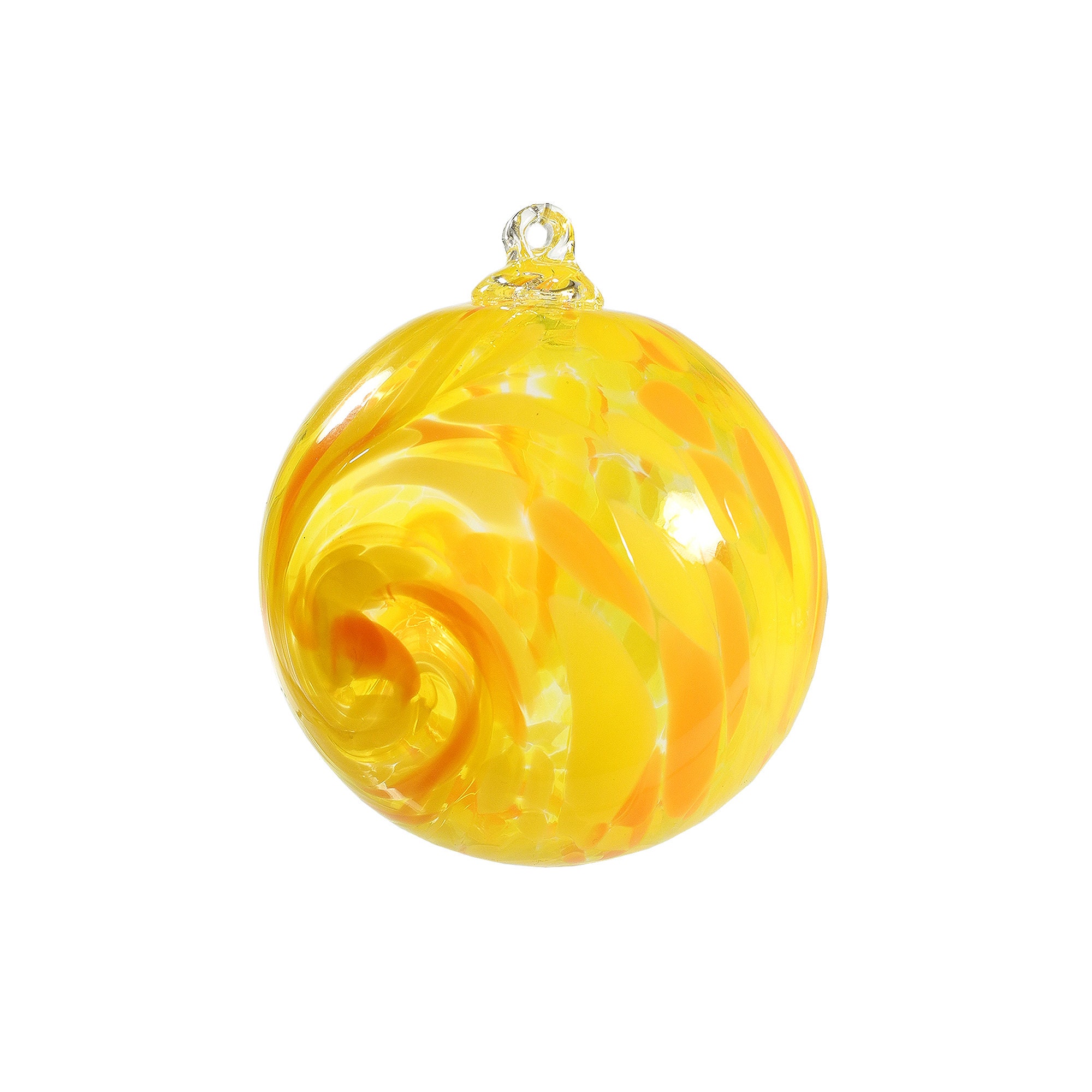 Friendship Balls Glass Ornament Large Handmade Ornament Etsy