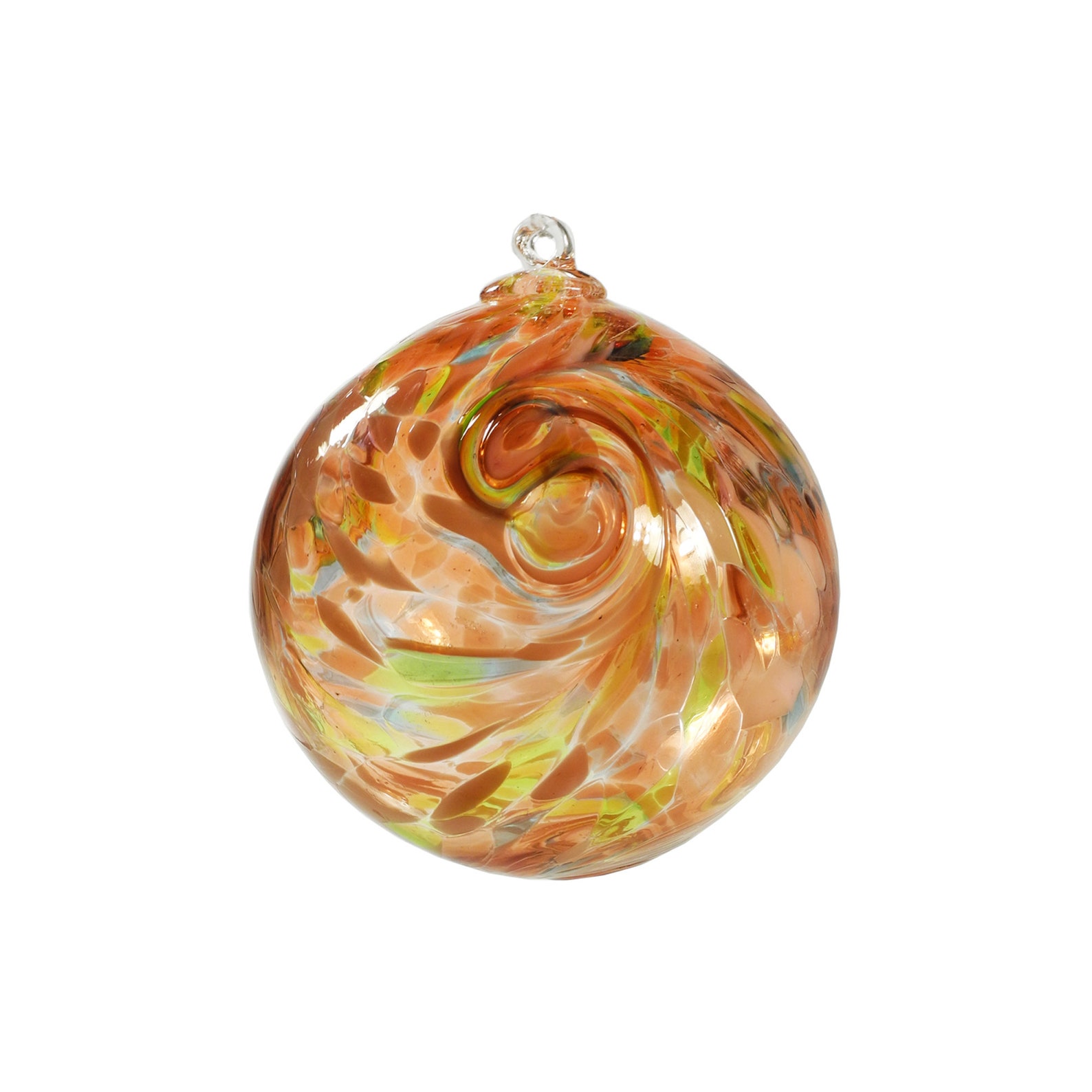 Friendship Balls Glass Ornament Large Handmade Ornament Etsy