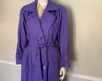 purple mac coat
