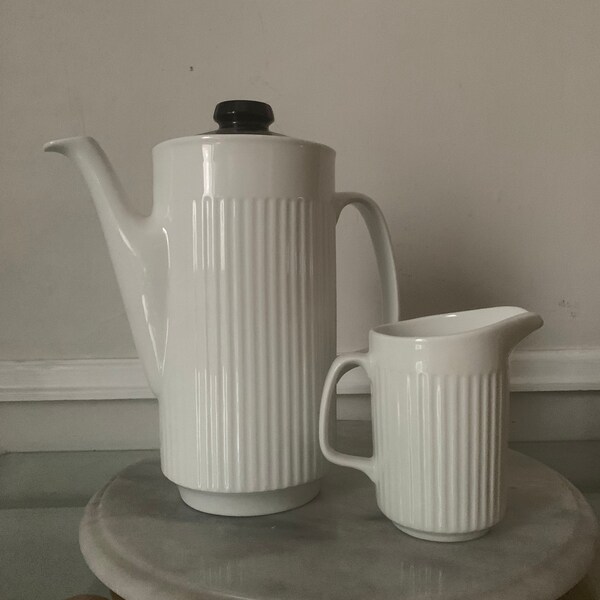 Black White Teapot Etsy