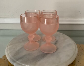 Lot De 6 Flûtes à Champagne Vintage Transparent Et Vert - 7oz - Occasion