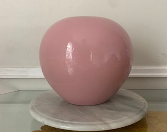 Retro Petal Pink Chubby Vase