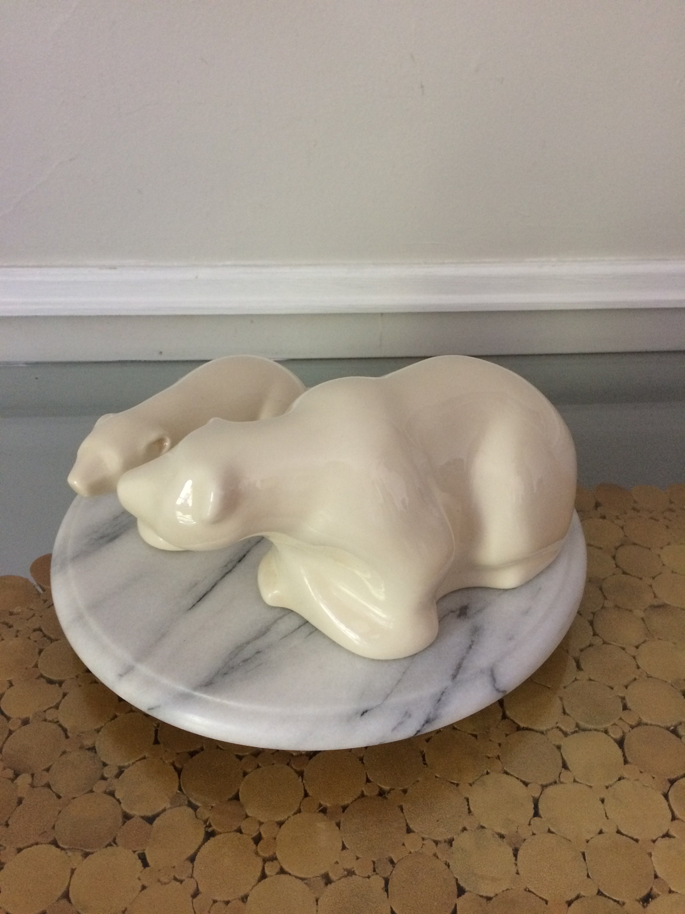 Vintage Pair of Northern Pottery Canada Ceramic Mother and Cub Etsy