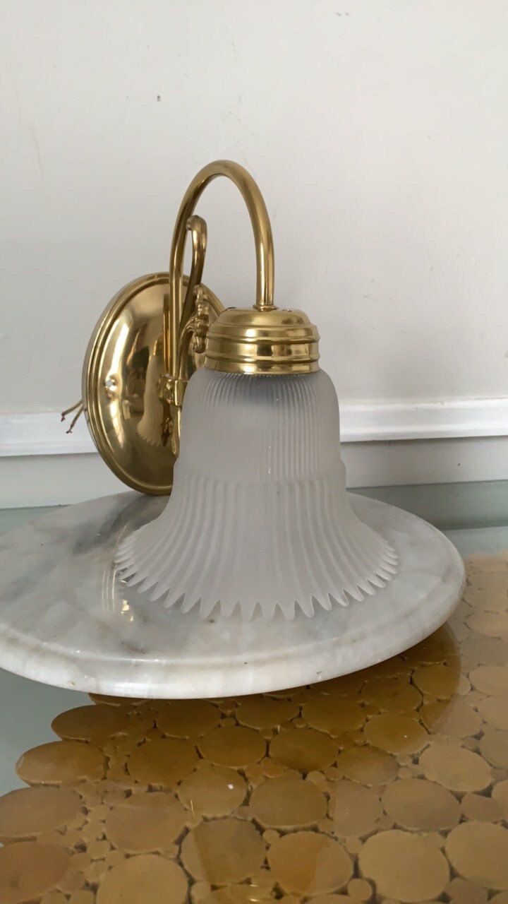 Antique Brass Sconce -  Canada
