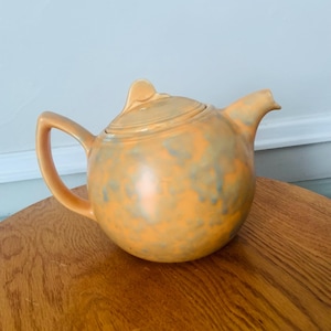Vintage Flaxman Ware Wade Heath Keramik Tekanna Tillverkad i England