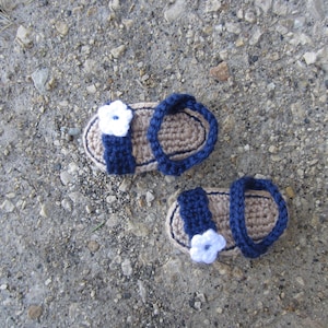 Crochet PATTERN - Alpine Baby Sandals - 3 sizes