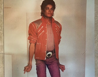 マイケルジャクソン 1980年代 ポスター 新品未使用 当時物 希少 マイケル ジャクソン／BAD 80年代ライブフェアー 新品店頭告知ポスター