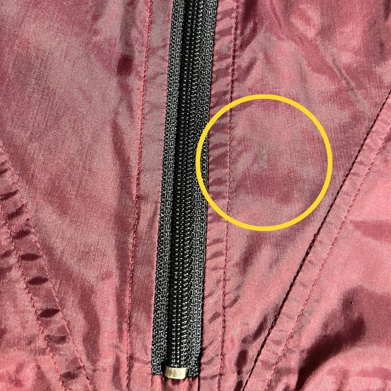 Vintage GAP Maroon Burgundy Packable Anorak Pullover Windbreaker