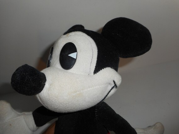 pie eyed mickey mouse plush