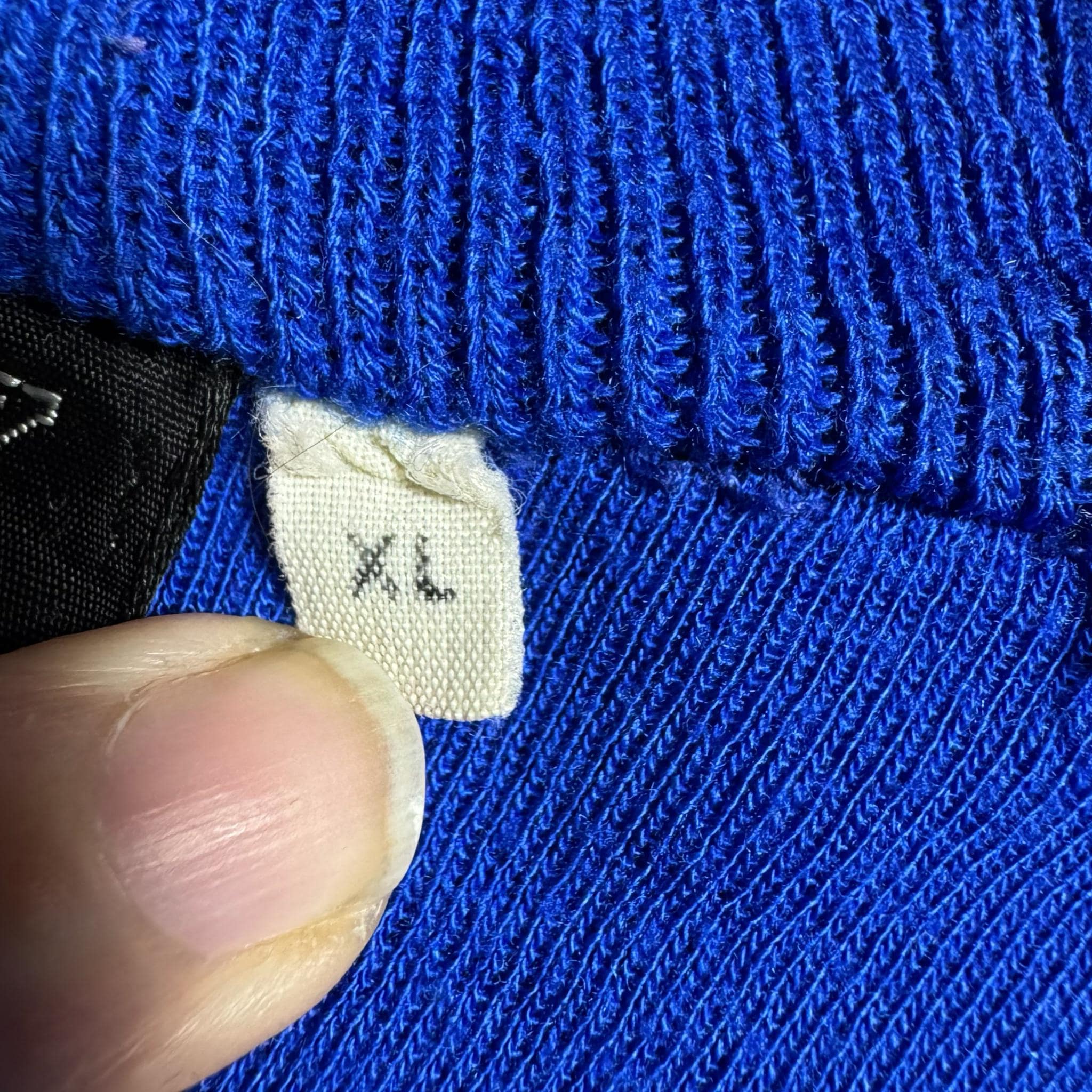 Vintage Playboy Bunny Blue Striped Zip up Sweatshirt Cardigan
