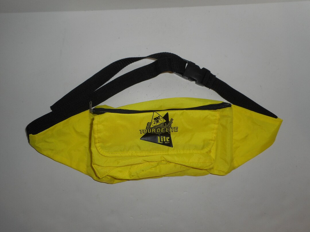 Vintage Miller Lite Beer Tour De Lite Fanny Pack Messenger Etsy
