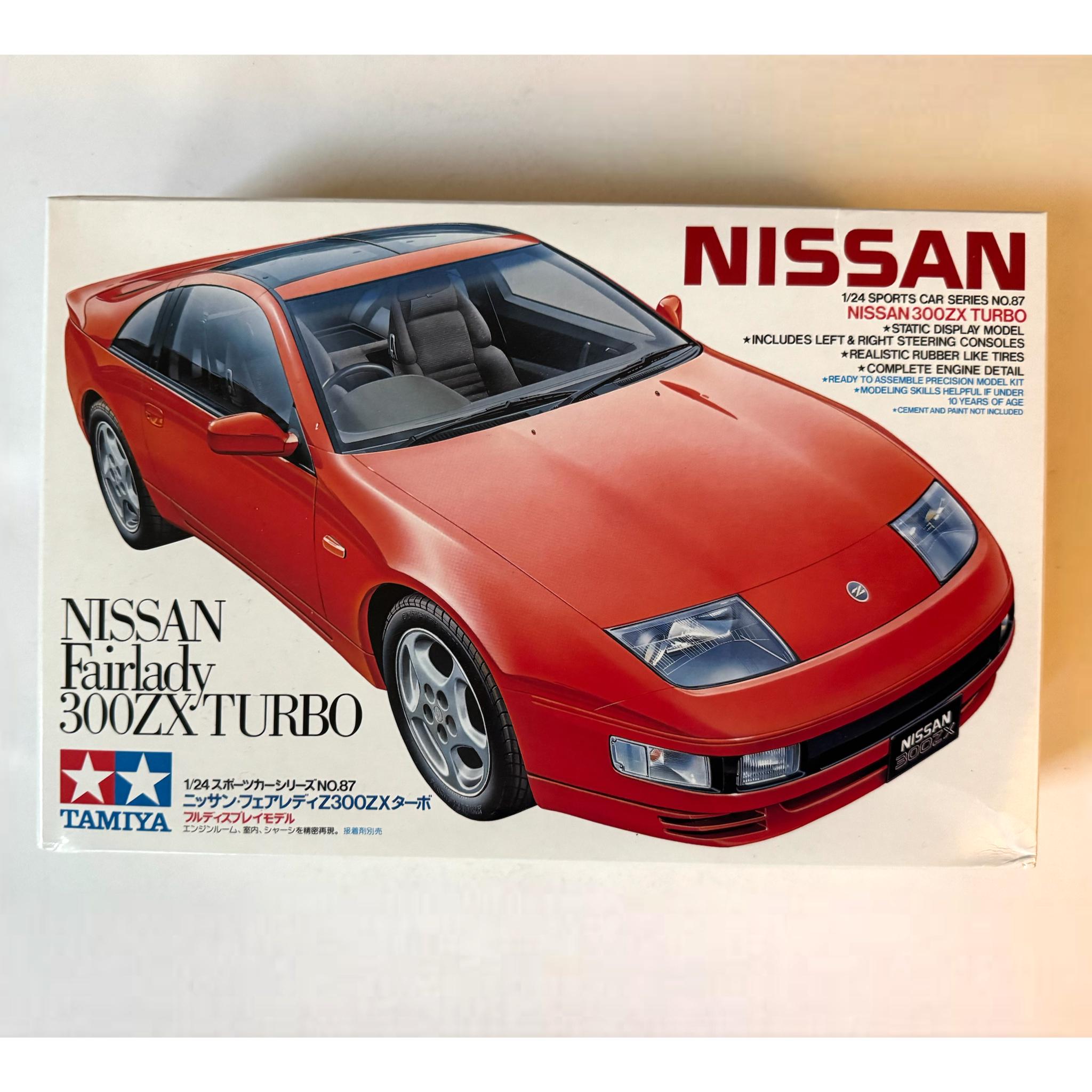 Tamiya Nissan Fairlady 300ZX Turbo Display Model Kit Sports Car