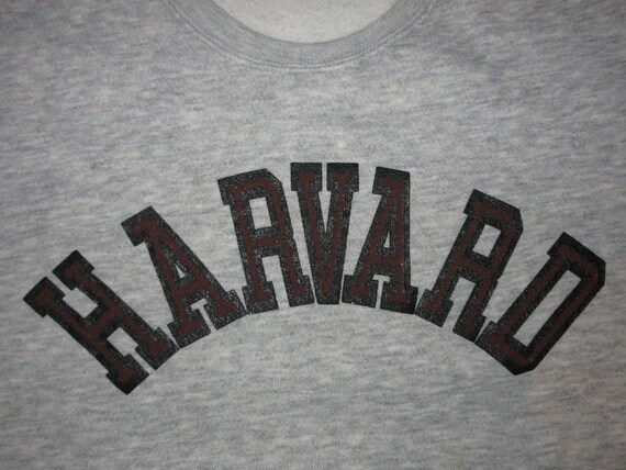 Vintage 80s 90s Jansport Harvard Sweatshirt Mediu… - image 3