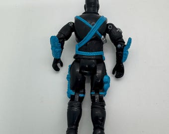 Vintage 1992 Hasbro Gijoe Ninja Force Snake Eyes Figure Weapons