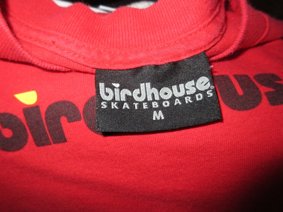 USA製 ビンテージ 90s スカル BIRDHOUSE スケーター Tシャツ USA製 ビンテージ 90s スカル BIRDHOUSE スケーター Tシャツ
