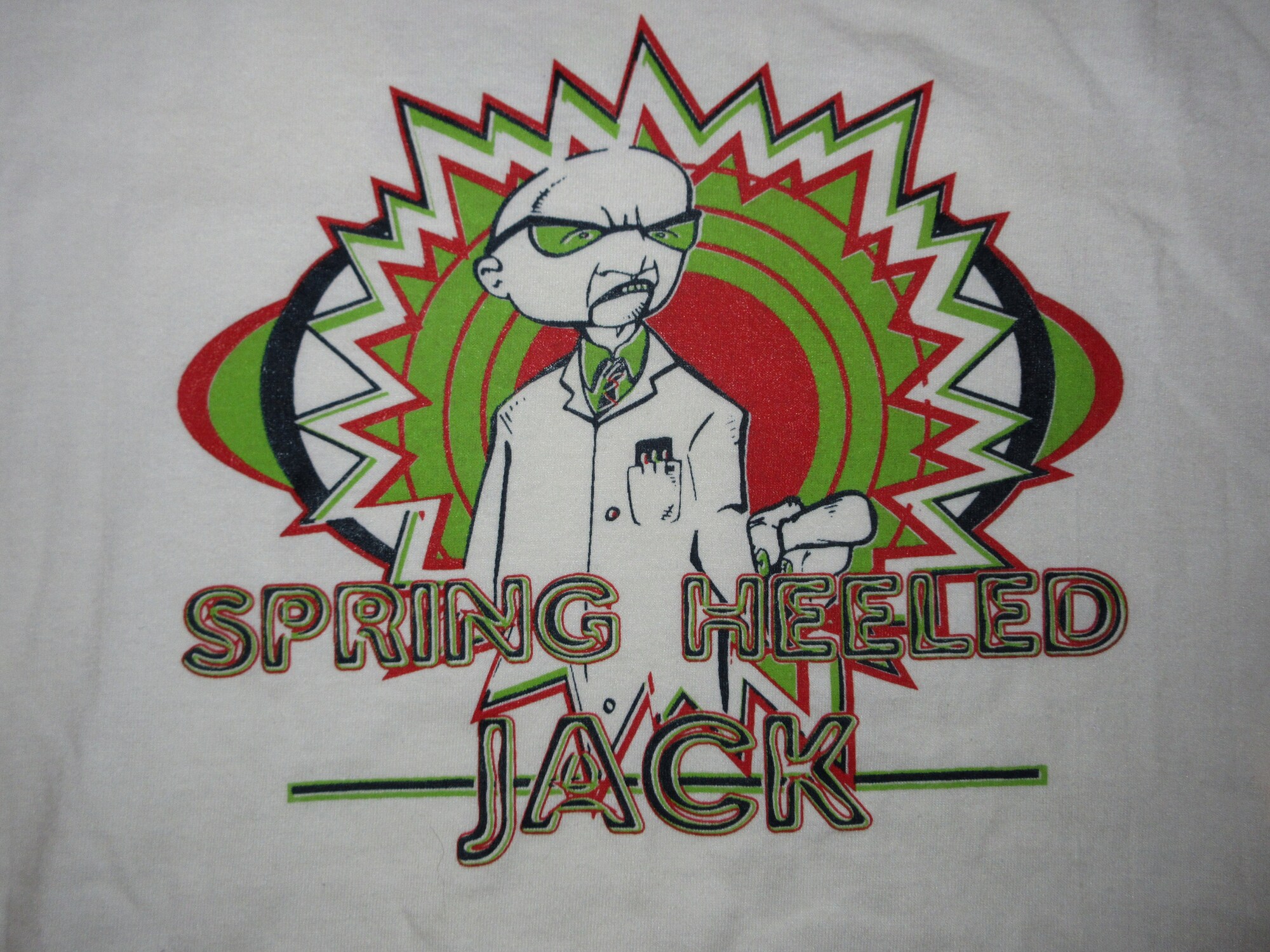 Vintage 90s Spring Heeled Jack Ska Punk T-Shirt