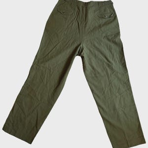 Korean War Era US Army M-1951 Field Trousers – Wool – Long Large – Cold Weather Pants