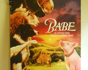 Babe Movie Poster Etsy babe-movie-poster-etsy