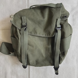 Vietnam War Era US Army M-1936 Combat Field Pack Canvas Bag DSA 1970 Olive Drab