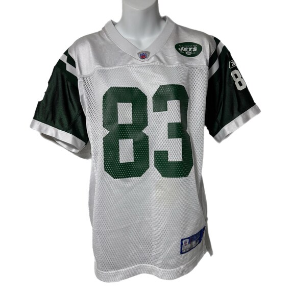 NY New York Jets Reebok White Santana Moss #83 Football Jersey