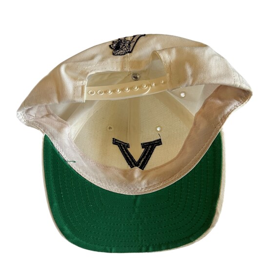 Vintage Villanova Wildcats White SnapBack Hat Cap… - image 3