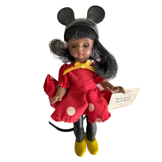 Vintage Madame Alexander Wendy as Minnie Mouse African American