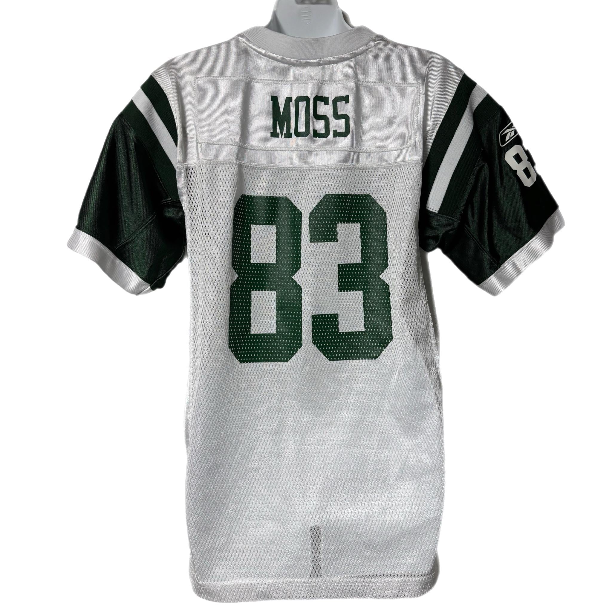 NY New York Jets Reebok White Santana Moss #83 Football Jersey