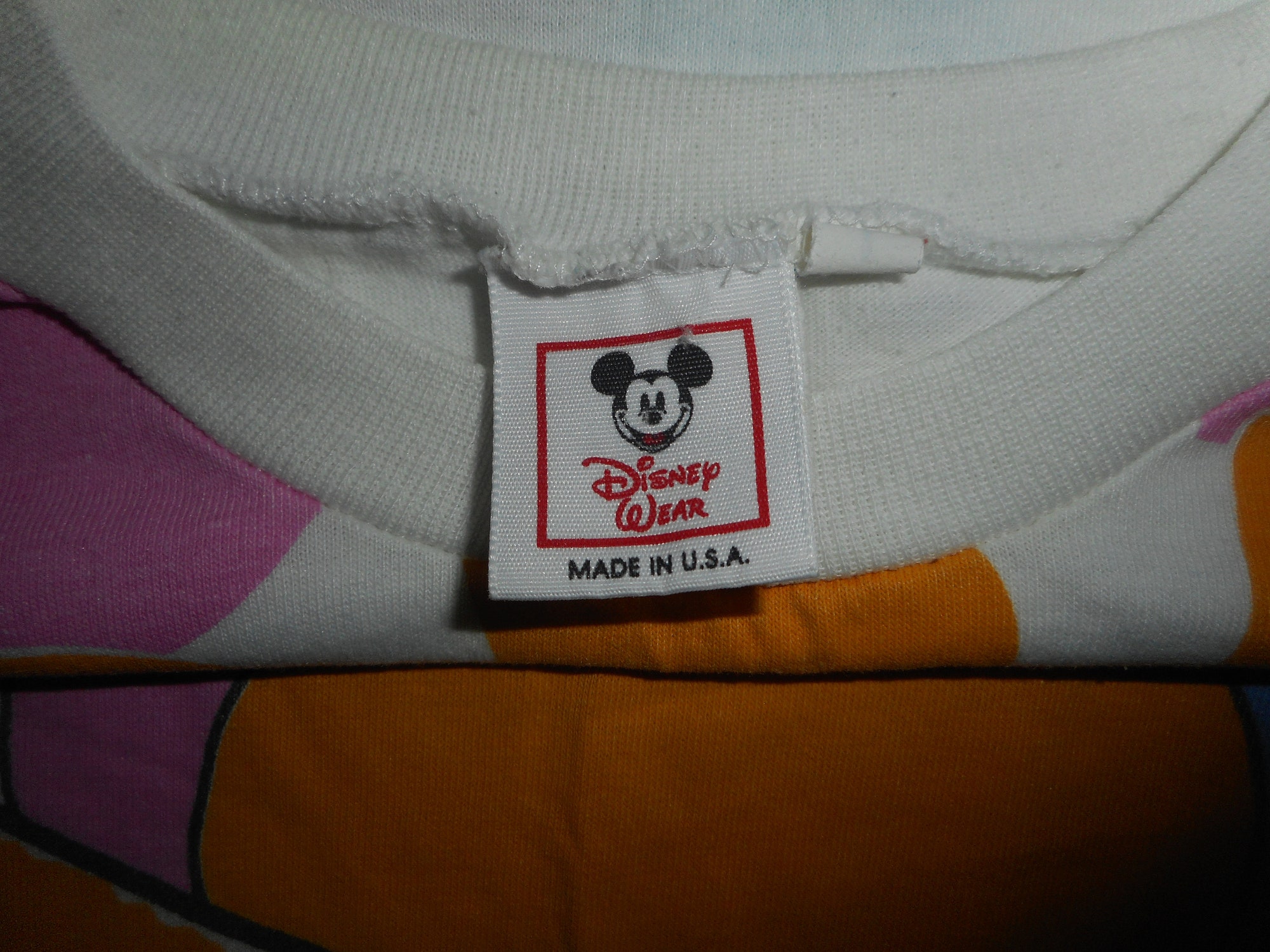 Vintage 90s Disney Wear Mickey Mouse Florida T-Shirt