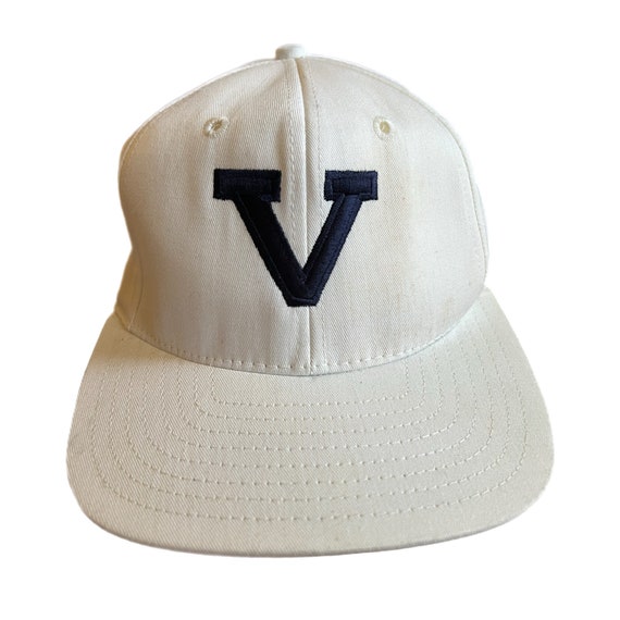 Vintage Villanova Wildcats White SnapBack Hat Cap… - image 1