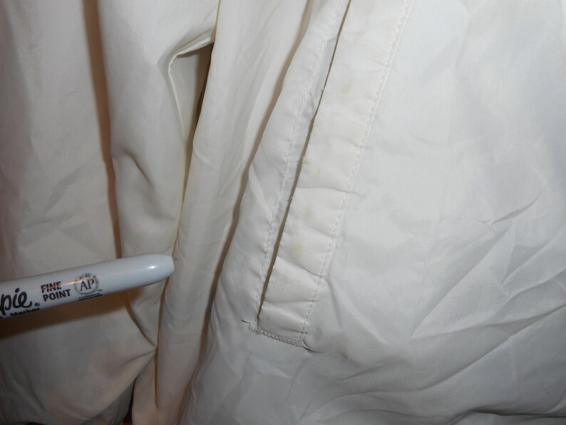 Vintage 80s 90s Mobile Oil Cotton Bowl Classic Halftime Windbreaker Jacket Large