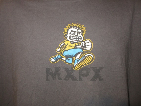 Vintage 90s MXPX Punk Band T-Shirt XL - image 2