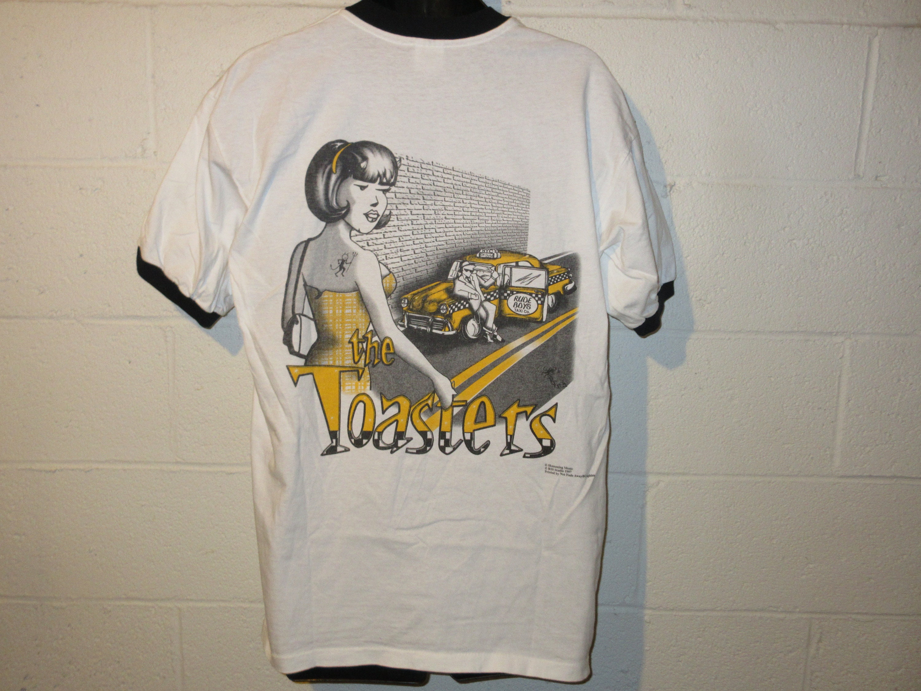 Vintage 90s 1997 the Toasters Ska Punk Ringer T-shirt XL - Etsy