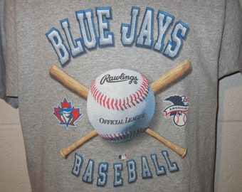 Vintage 90s Pro Player Toronto Blue Jays T-Shirt Medium