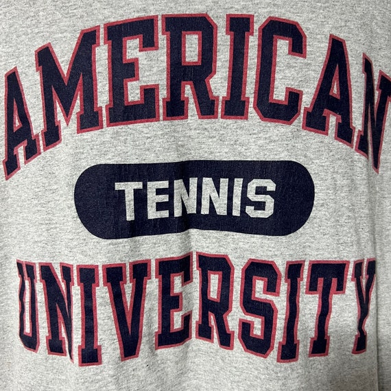 Vintage Champion American University Tennis Tee T… - image 3