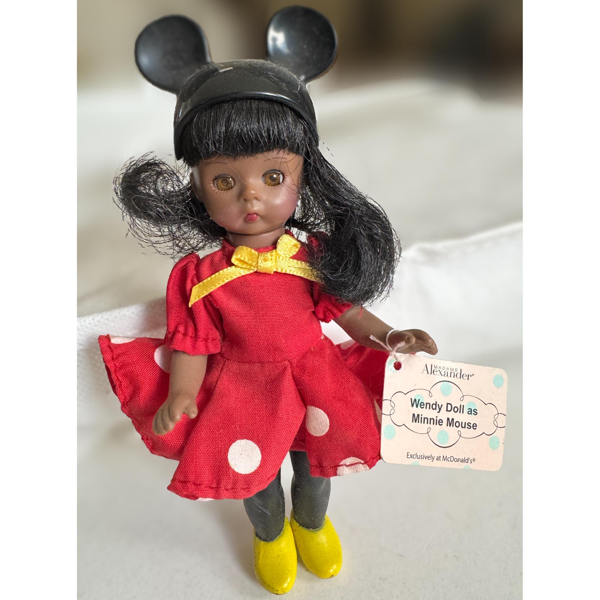 Vintage Madame Alexander Wendy as Minnie Mouse African American