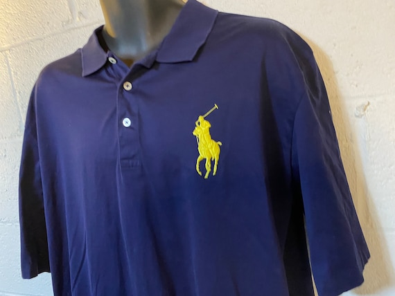 Vintage 90s Ralph Lauren Polo Golf Big Pony Invational Rugby Shirt XL Etsy Canada