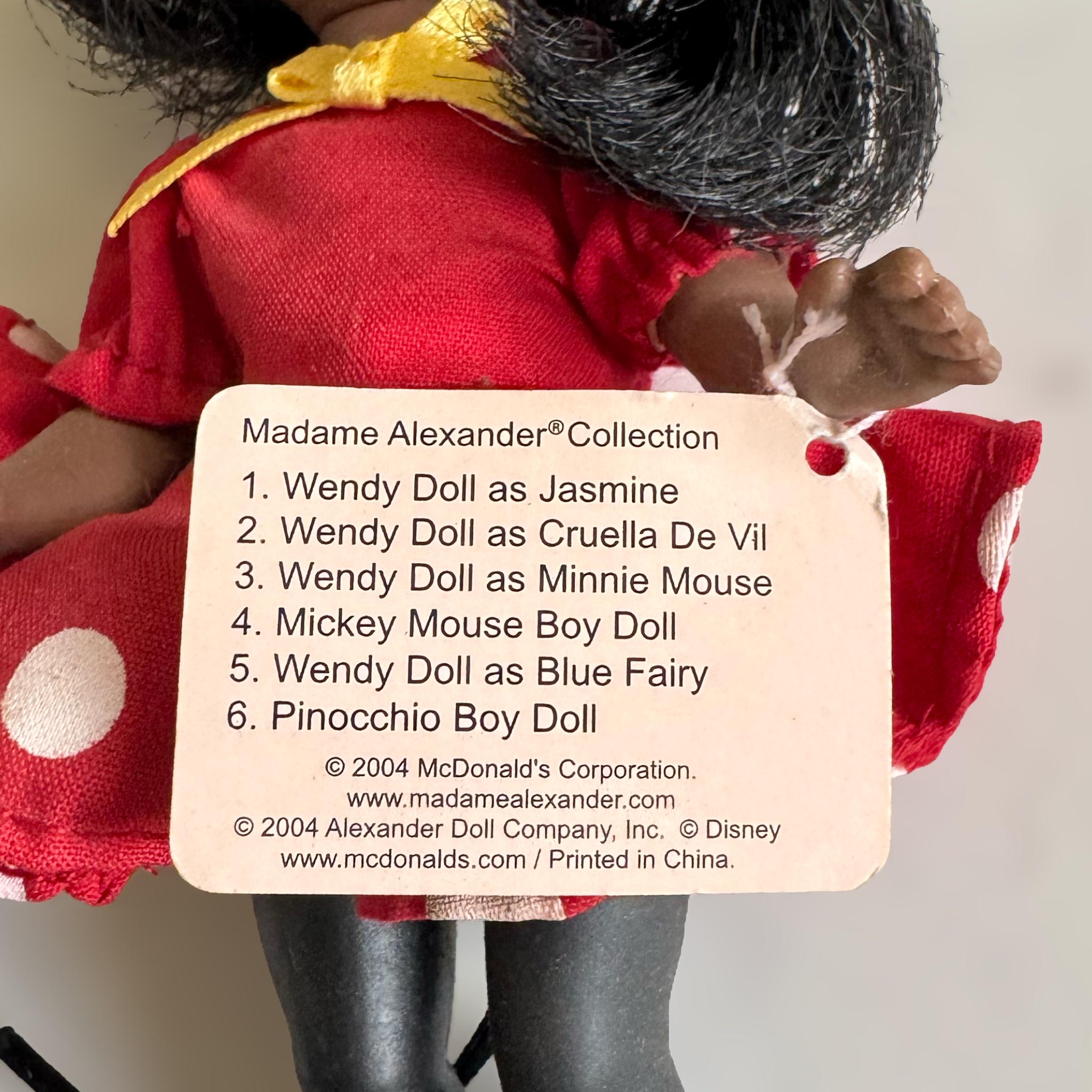 Vintage Madame Alexander Wendy as Minnie Mouse African American