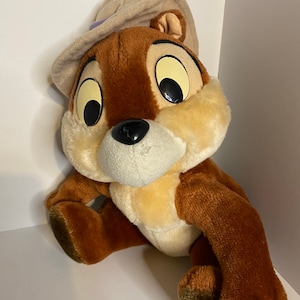 Vintage 1989 Disneyland Chip n Dale Rescue Rangers Plush 10"