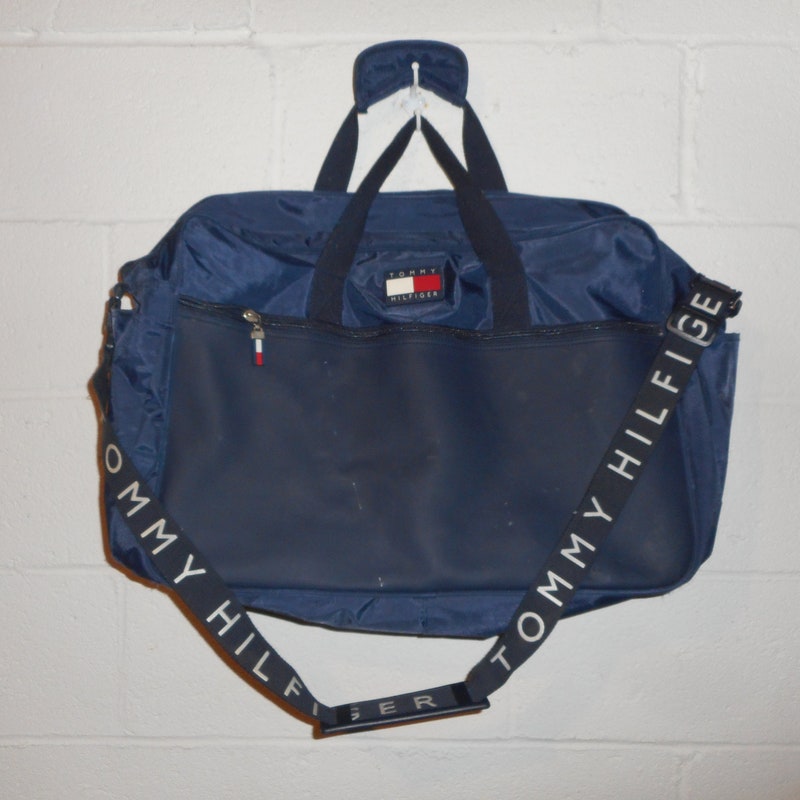 90's Clear Flag Logo Bag by Tommy Hilfiger