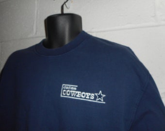 Vintage 90s Majestic Dallas Cowboys Embroidered T-Shirt XL/2XL