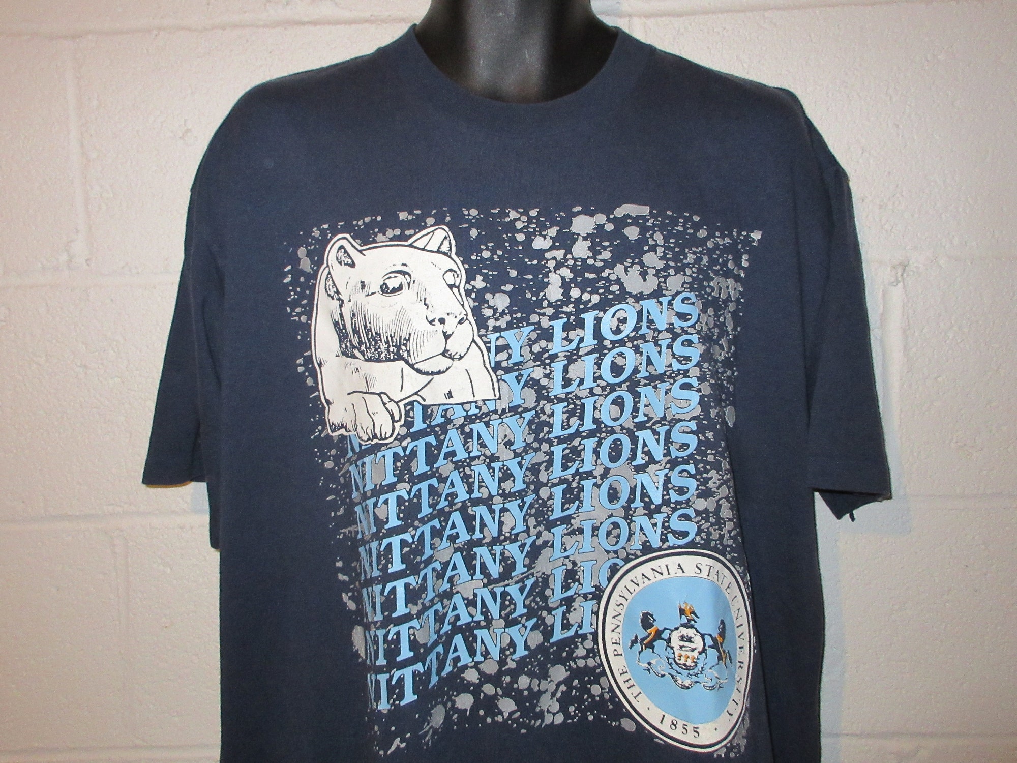 Discover Vintage 80s 90s Penn State University Nittany Lions T-Shirt
