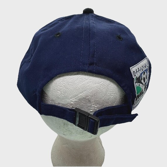 Vintage 90s MLS Soccer Futbol Tampa Bay Mutiny Strapback Hat Cap View 5